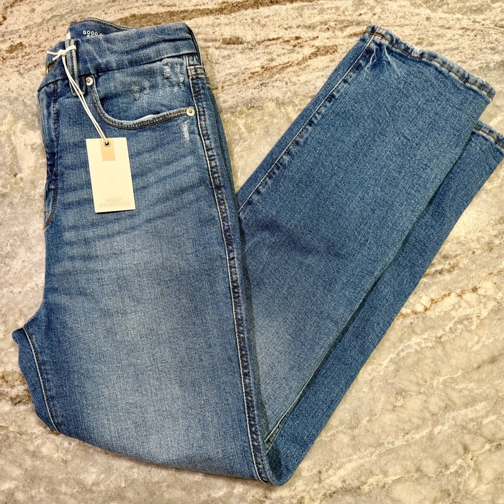 Good American Straight Leg Jeans